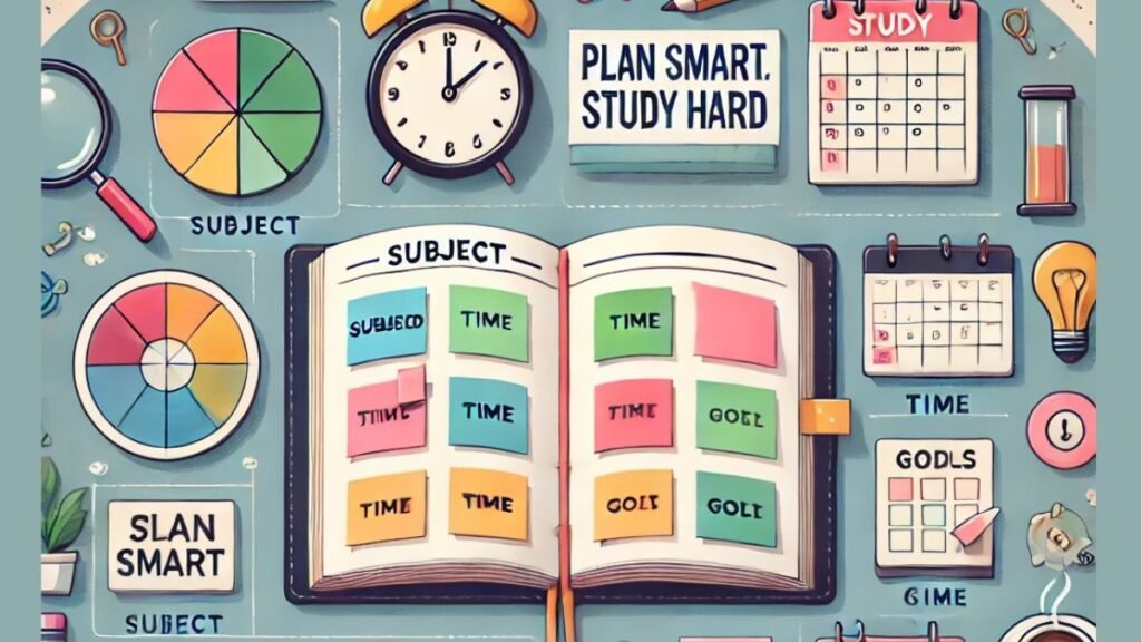 how to create study plan